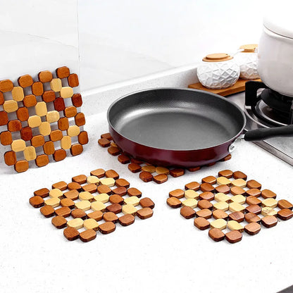 Bamboo Trivet Mat
