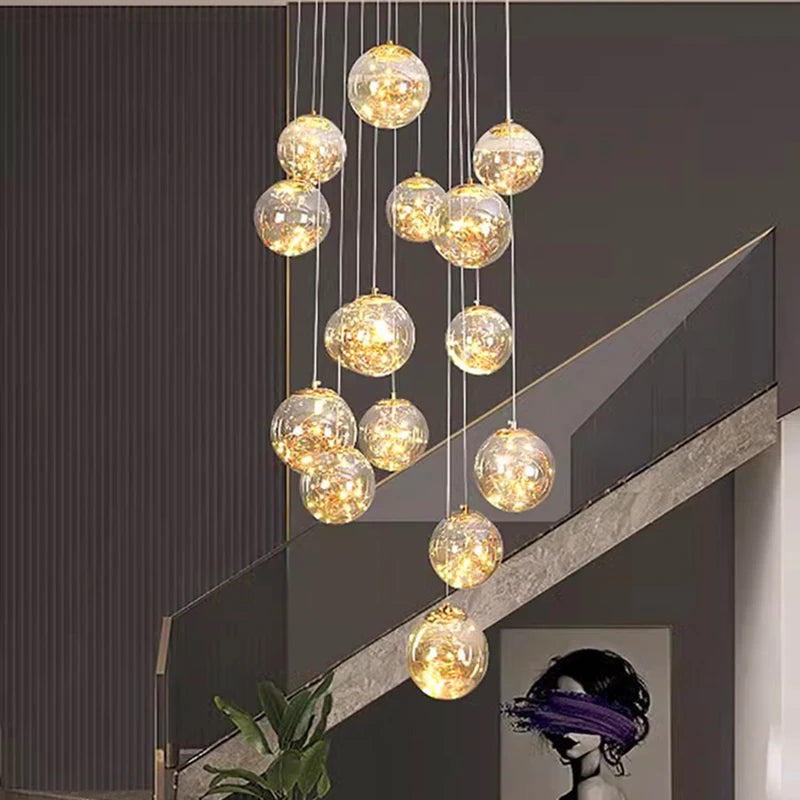 Nordic home decor dining room Pendant lamp lights indoor lighting stair lamp hanging light chandelier lamps for living room