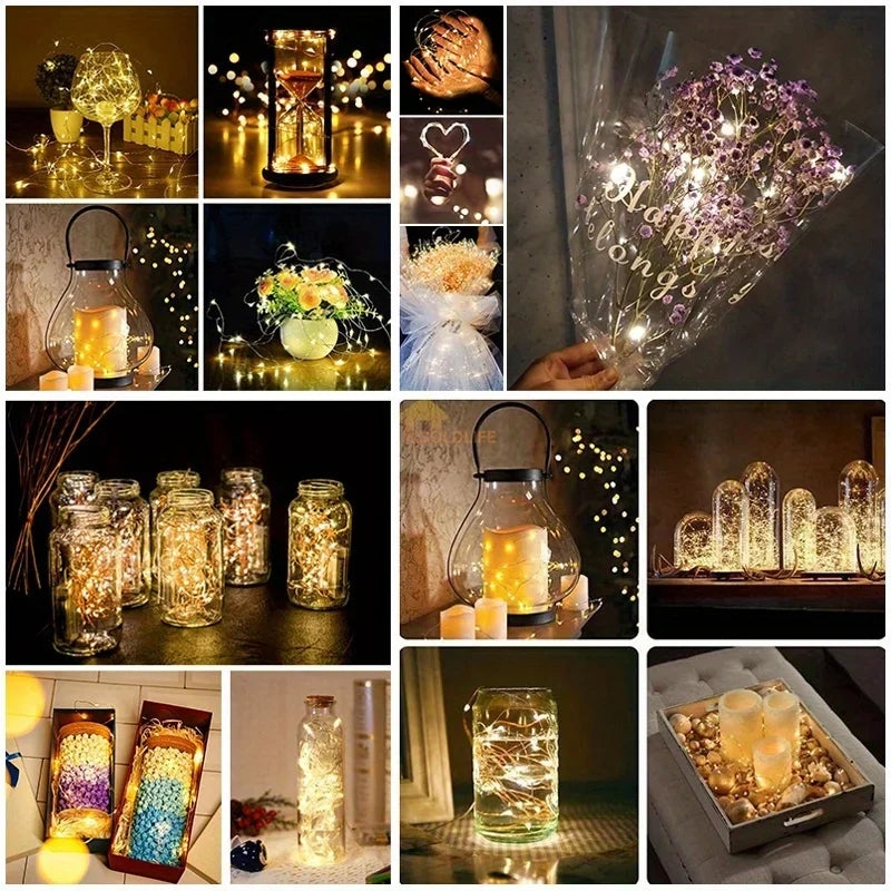 Copper Wire Mini Fairy Lights 10 Pack – string lights photo 5