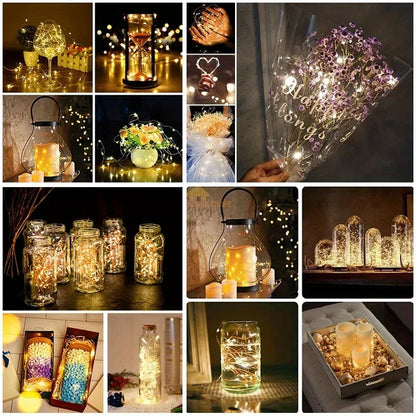Copper Wire Mini Fairy Lights 10 Pack – string lights photo 5