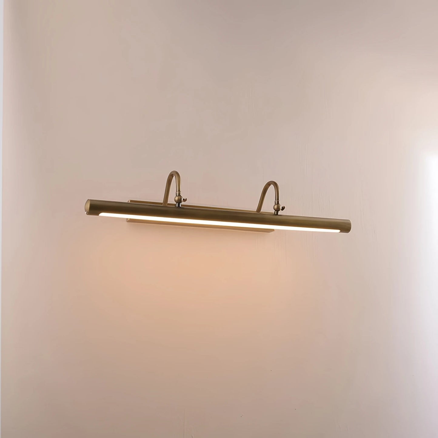 Nordic Makeup Mirror Front Light Wall Lamp Copper for Bathroom Vanity Light Washstand Porch Restroom Hallway Gallery Wall Sconce