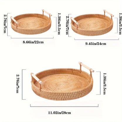 Handwoven Rattan Lidded Storage Basket – storage basket photo 5