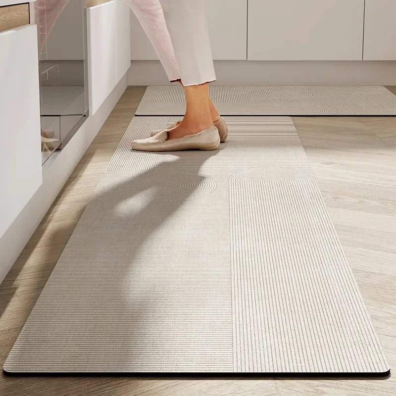 Soft Print Kitchen Mat