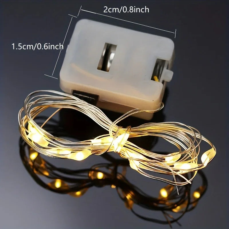 Copper Wire Mini Fairy Lights 10 Pack – string lights photo 3