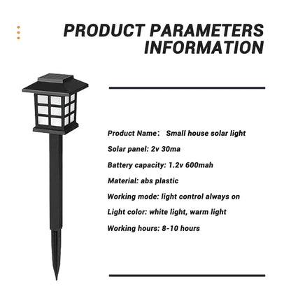 Solar Pagoda Path Lights