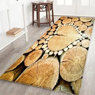 Wood Effect Floor Mat