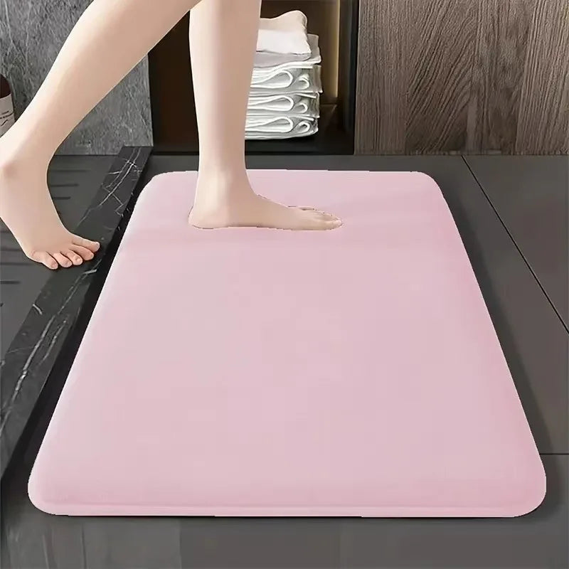Coral Velvet Quick Dry Bath Mat – bath mat photo 3