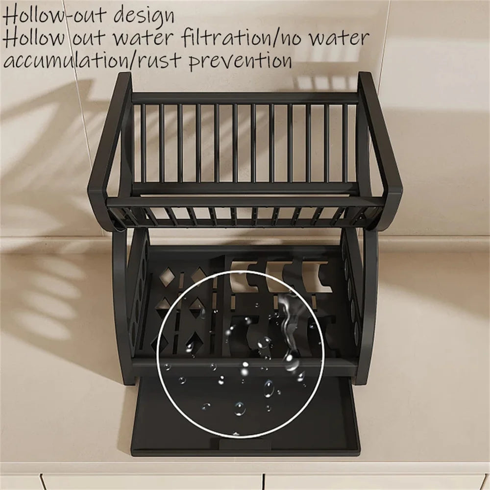 Two Tier Dish Rack