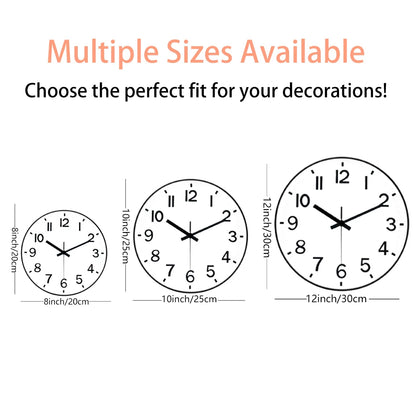 Minimalist Wooden Wall Clock – wall clock photo 7