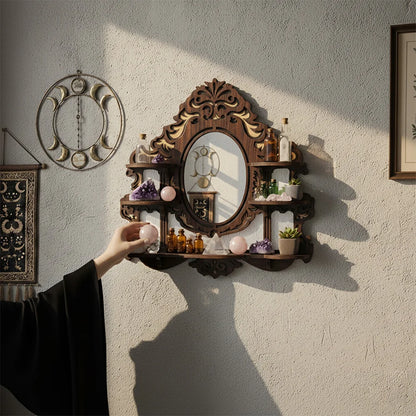 Crystal Display Floating Shelf – wall shelf photo 4