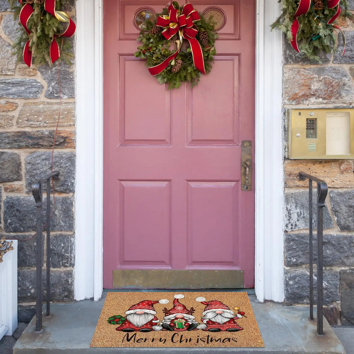Christmas Gnome Doormat