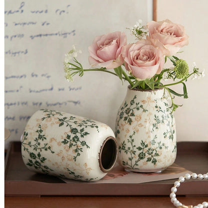 Ice Crackle Handmade Ceramic Vase – vase photo 4
