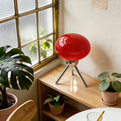 Bauhaus Glass Mushroom Table Lamp – table lamp photo 2