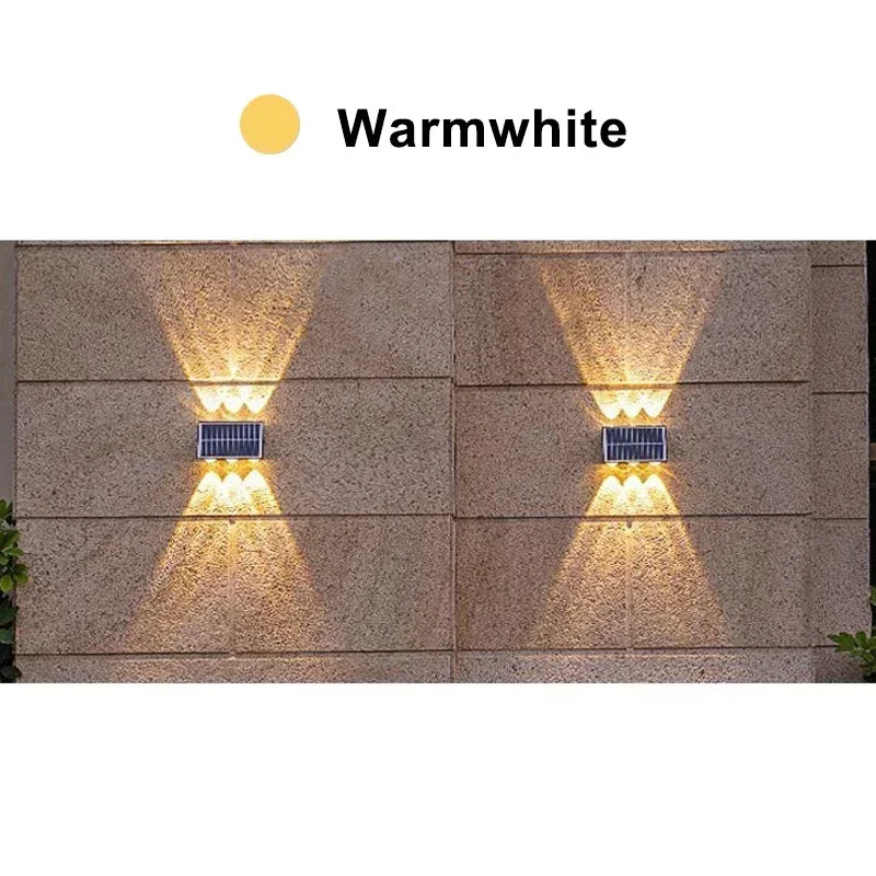 Solar Up and Down Fence Light