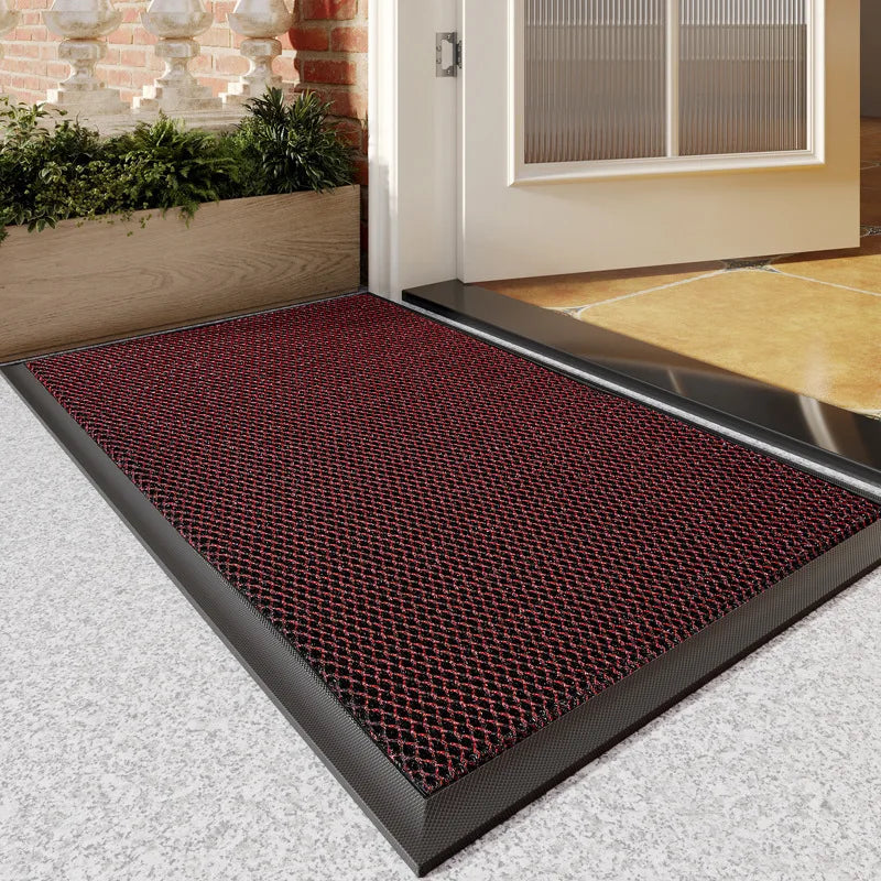 Super Soft Non-Slip Entrance Mat in Red