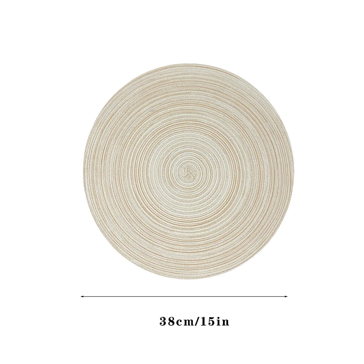 Round Braided Placemats