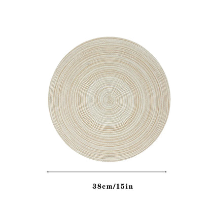 Round Braided Placemats
