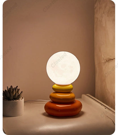 Stacked Stone Table Lamp – table lamp photo 2