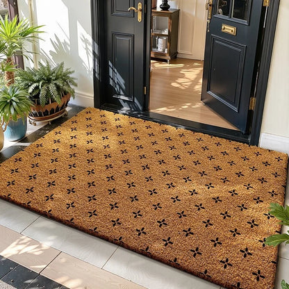 Coir Look Entryway Doormat