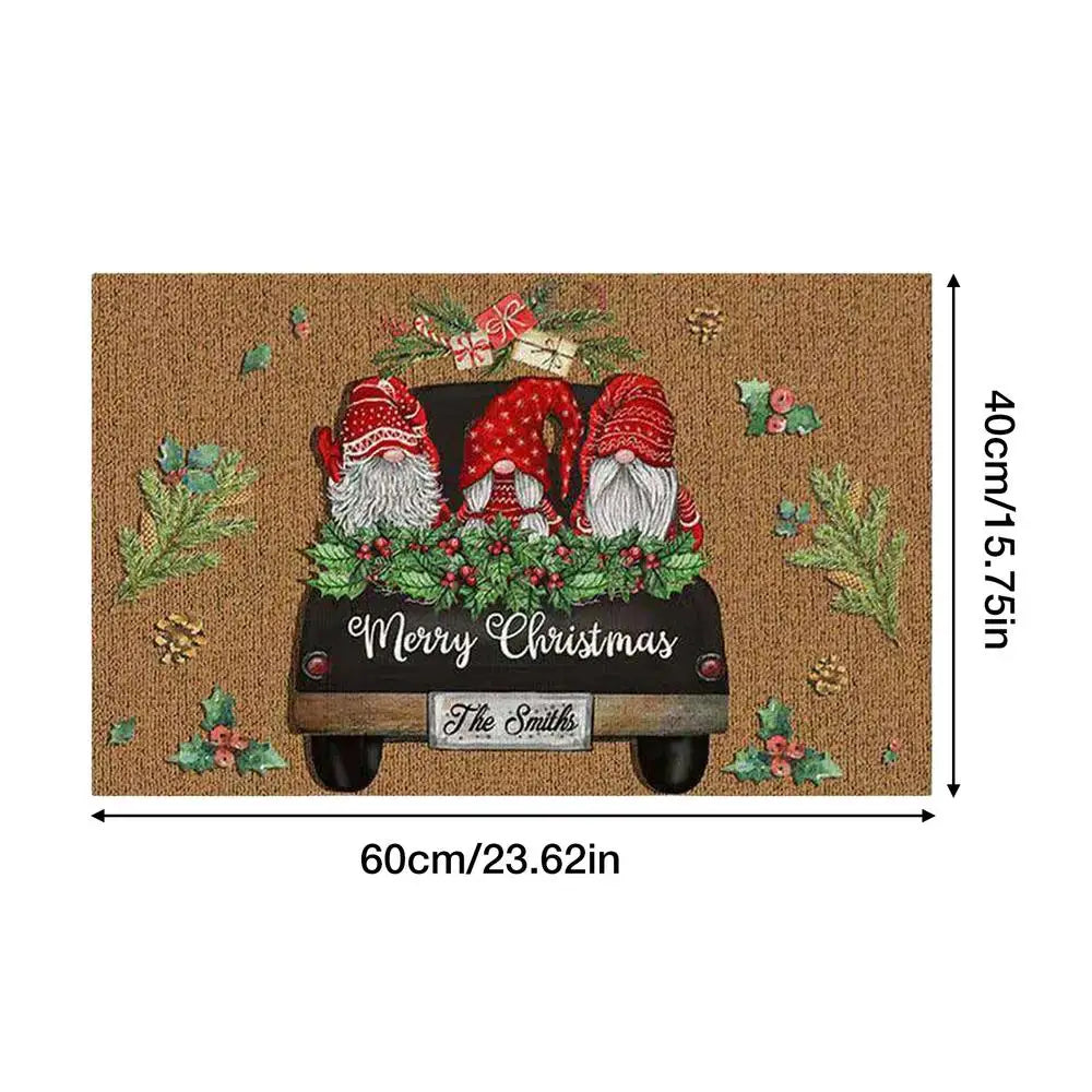 Christmas Gnome Doormat