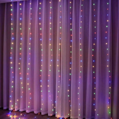 LED Curtain Fairy String Lights – string lights photo 3