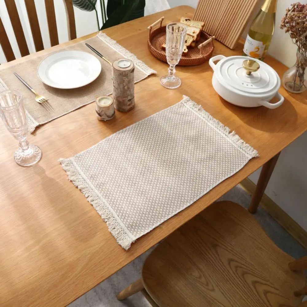 Fringed Jute Placemat