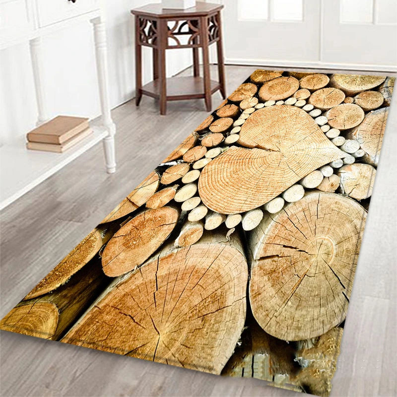 Wood Effect Floor Mat
