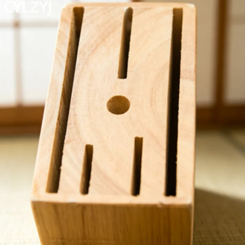 Solid Wood Knife Block