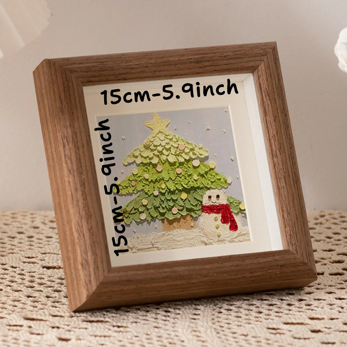Personalized Wooden Photo Frames, Custom Photo Frame Ornaments, Simple Holiday Gifts Indoors, Commemorate Precious Memories