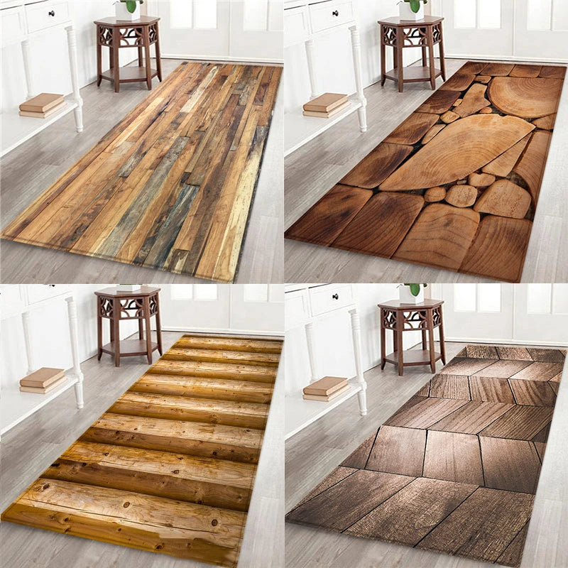 Wood Effect Floor Mat