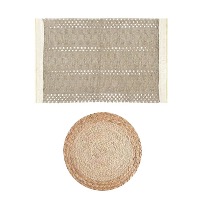 Woven Boho Placemat Set