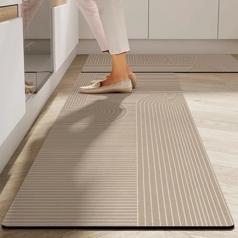 Soft Print Kitchen Mat