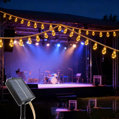 S14 Solar Cafe String Lights