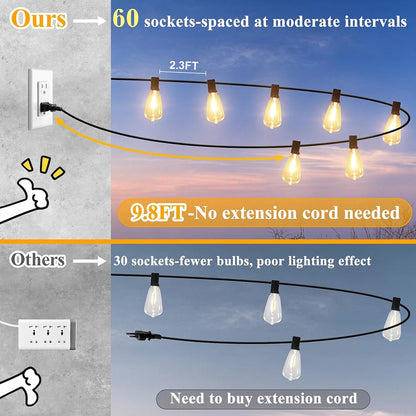 Patio ST38 Hanging String Lights – string lights photo 3