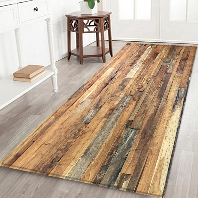 Wood Effect Floor Mat