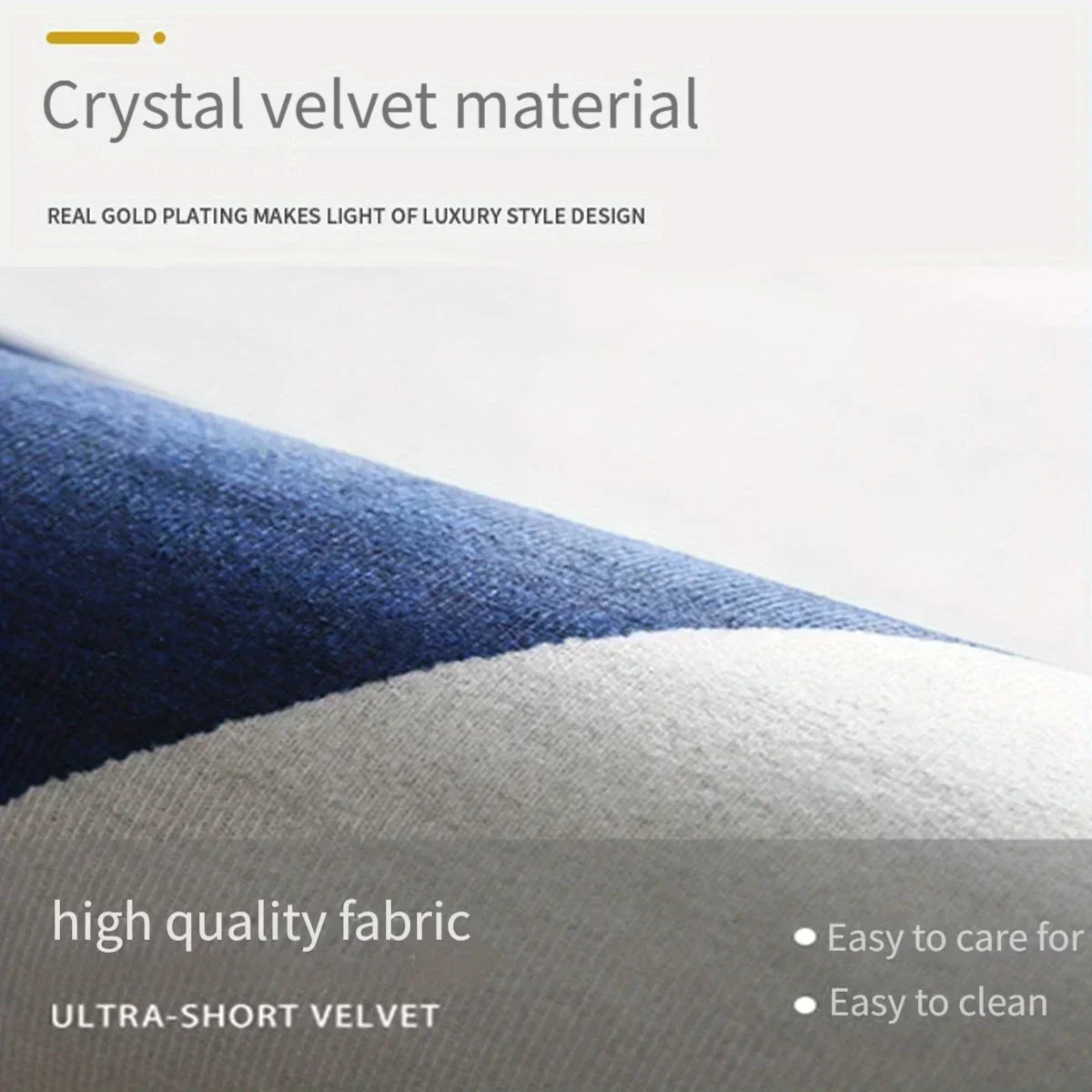 Large Square Crystal Velvet Rug for Living Room, Soft Floor Mat with Non-Slip Rubber Bottom, Ideal for Hallway and Bedroom