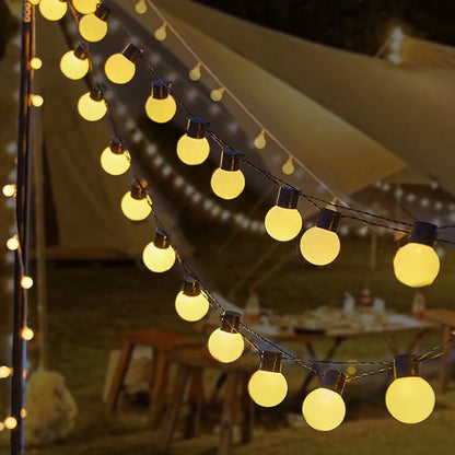 Solar Bulb String Lights