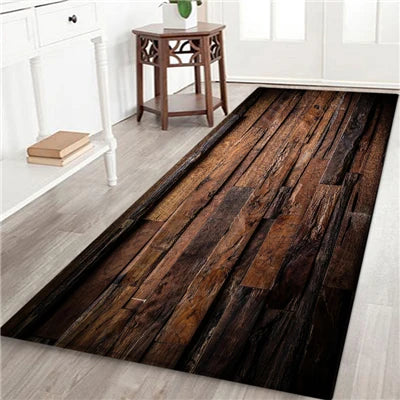 Wood Effect Floor Mat
