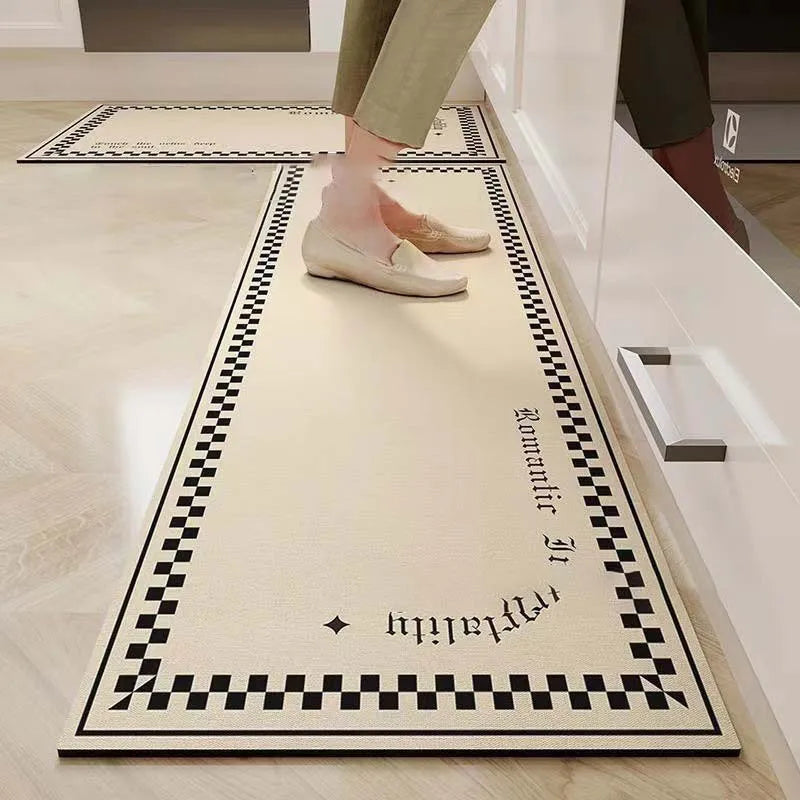 Soft Print Kitchen Mat