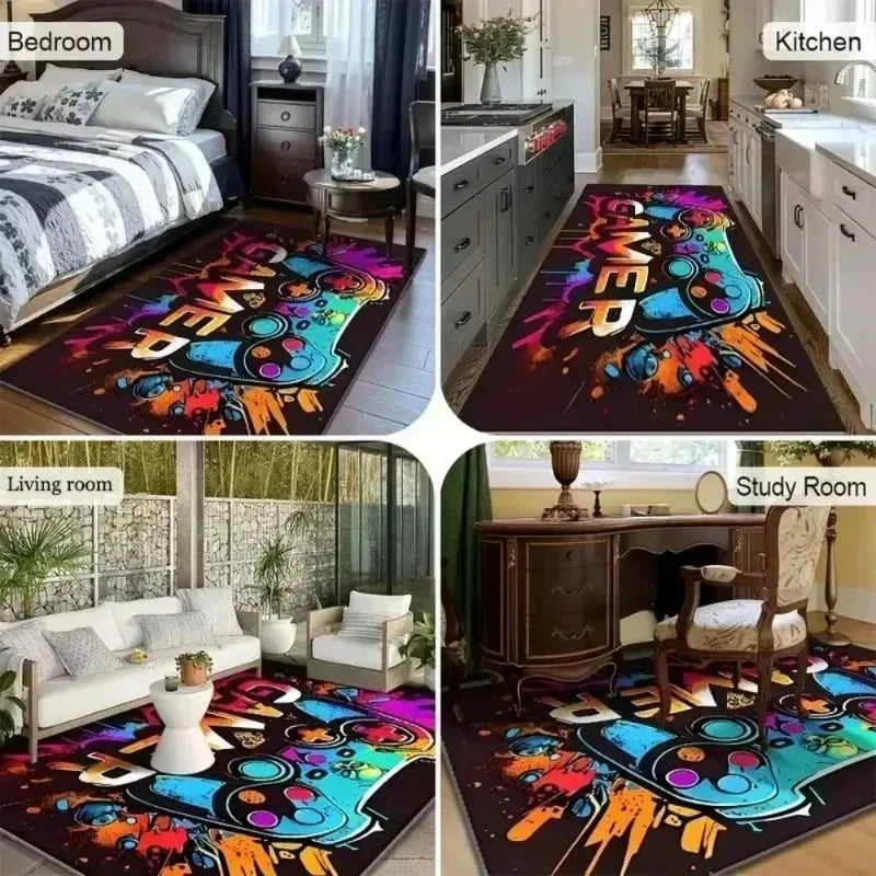 Bordered Area Rug
