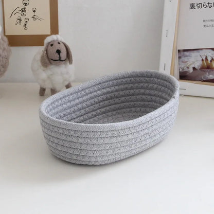 Cotton Rope Storage Basket – storage basket photo 3