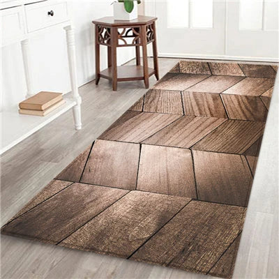 Wood Effect Floor Mat