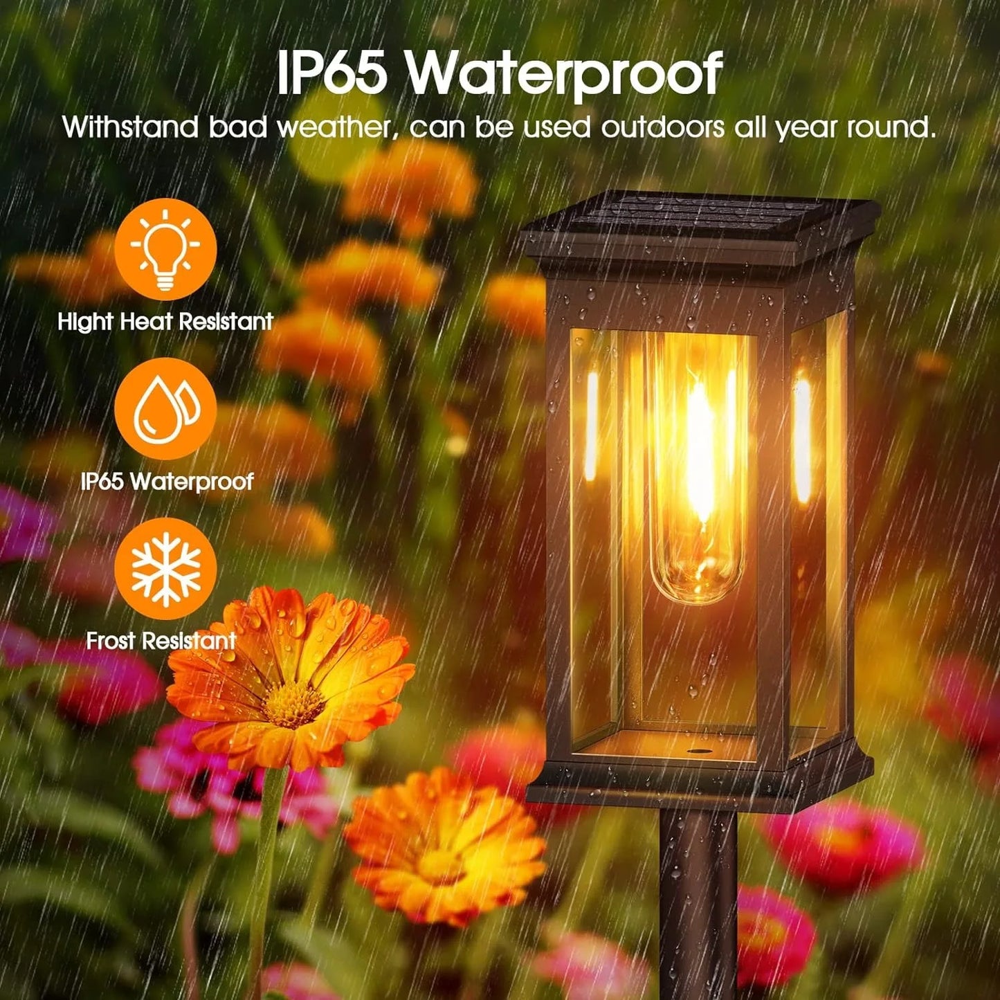 Solar Path Lantern Stake