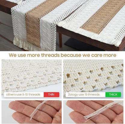 Woven Boho Placemat Set