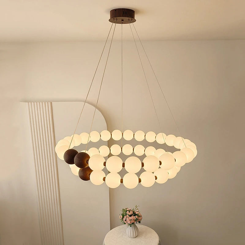 Nordic home decoration, stair chandelier, living room and dining room Pendant lights, ceiling light, indoor lighting