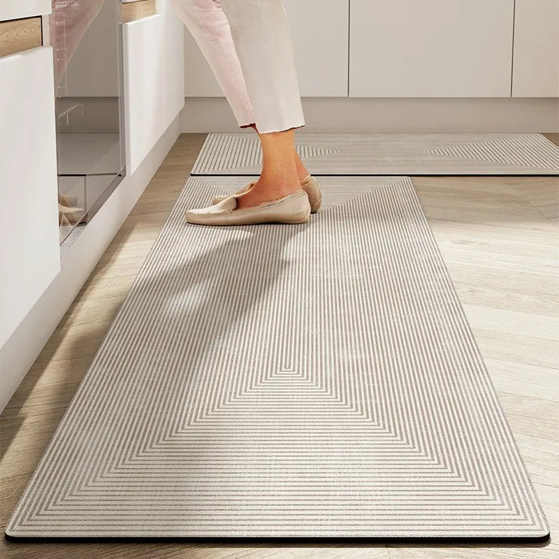 Soft Print Kitchen Mat
