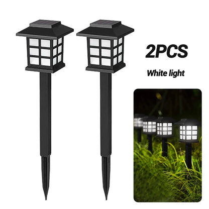 Solar Pagoda Path Lights