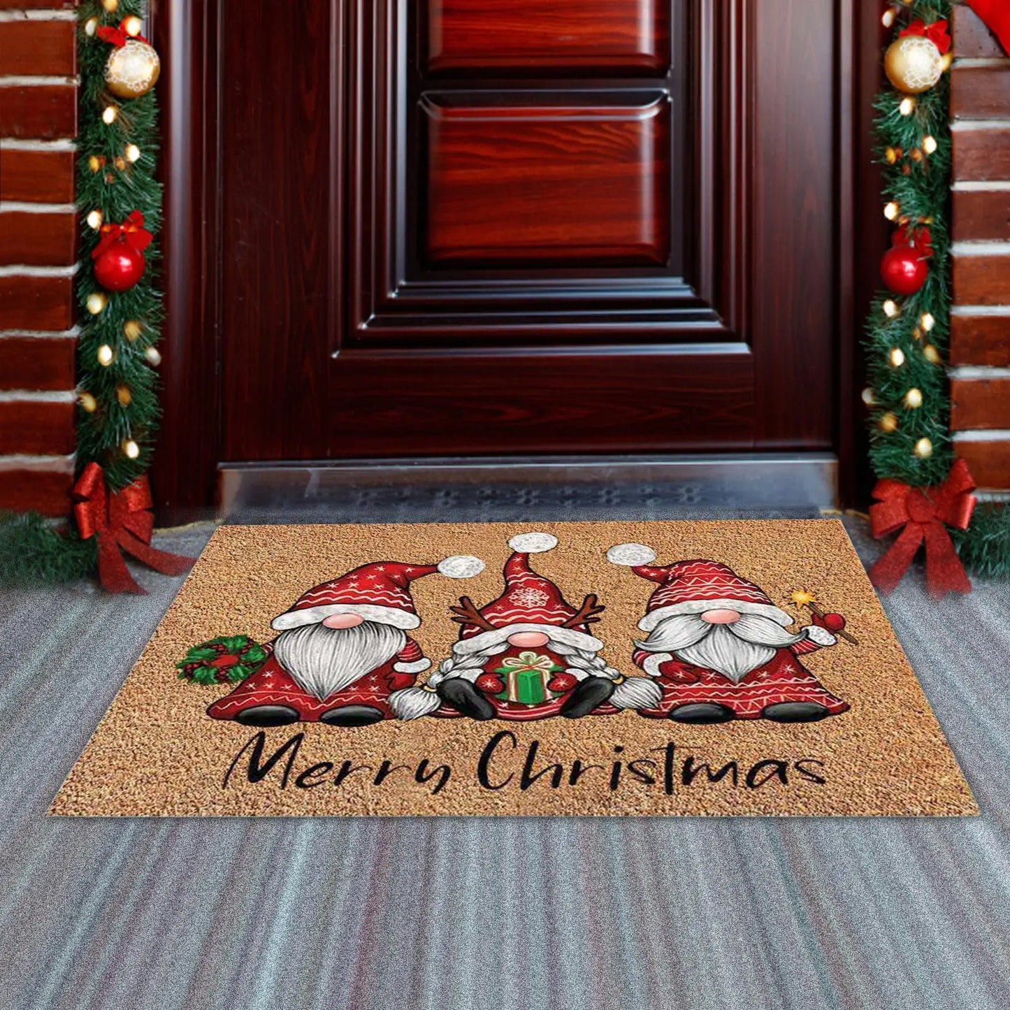 Christmas Gnome Doormat