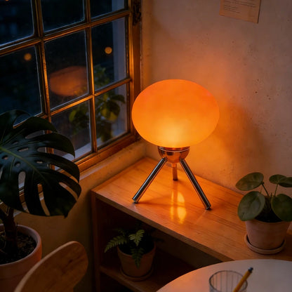 Bauhaus Glass Mushroom Table Lamp – table lamp photo 3