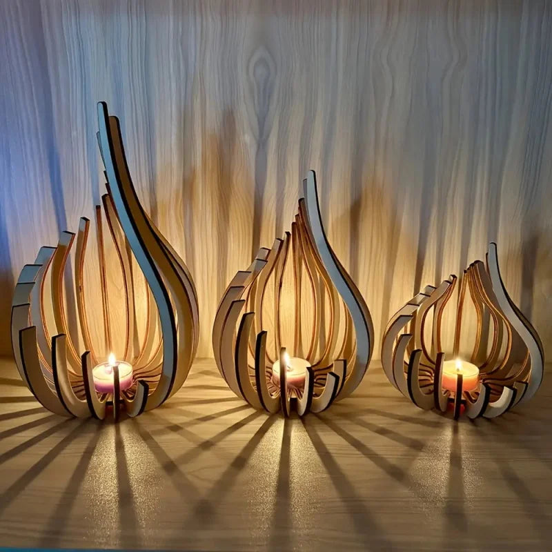 Wooden Slat Lantern Kit